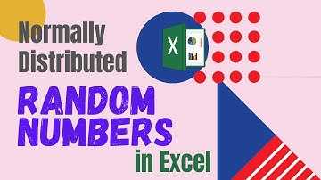 Generating Normally Distributed Random Numbers in Excel