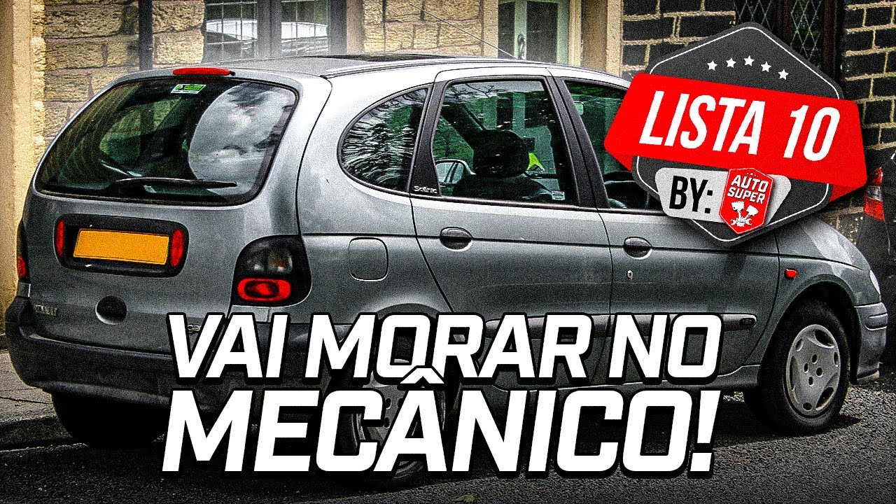 10 CARROS QUE NUNCA VÃO SAIR DA OFICINA