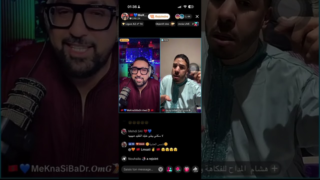 #badre maknasi#hicham madah #live#tiktok#action 