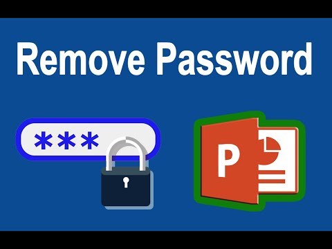 How to Remove or Delete Password form PowerPoint Document 2017