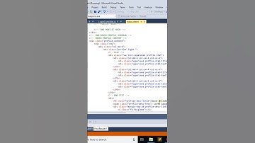 326 ASP .NET MVC - Change Profile Setting UI and Merge Razor Code