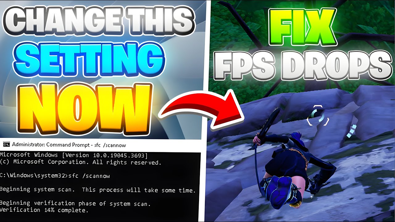 How To Get MORE Fps in Fortnite & Fps Drops Fix! (Better Performance in