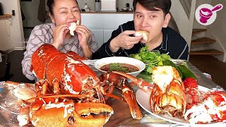 Birthday party lunch with my son! | It's lobster season! Let's try a Cheesy Lobster | Yainang