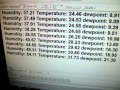 SHT71 Humidity and Temperature Sensor IC and AVR ATmega8 example at www.Electronics-Base.com