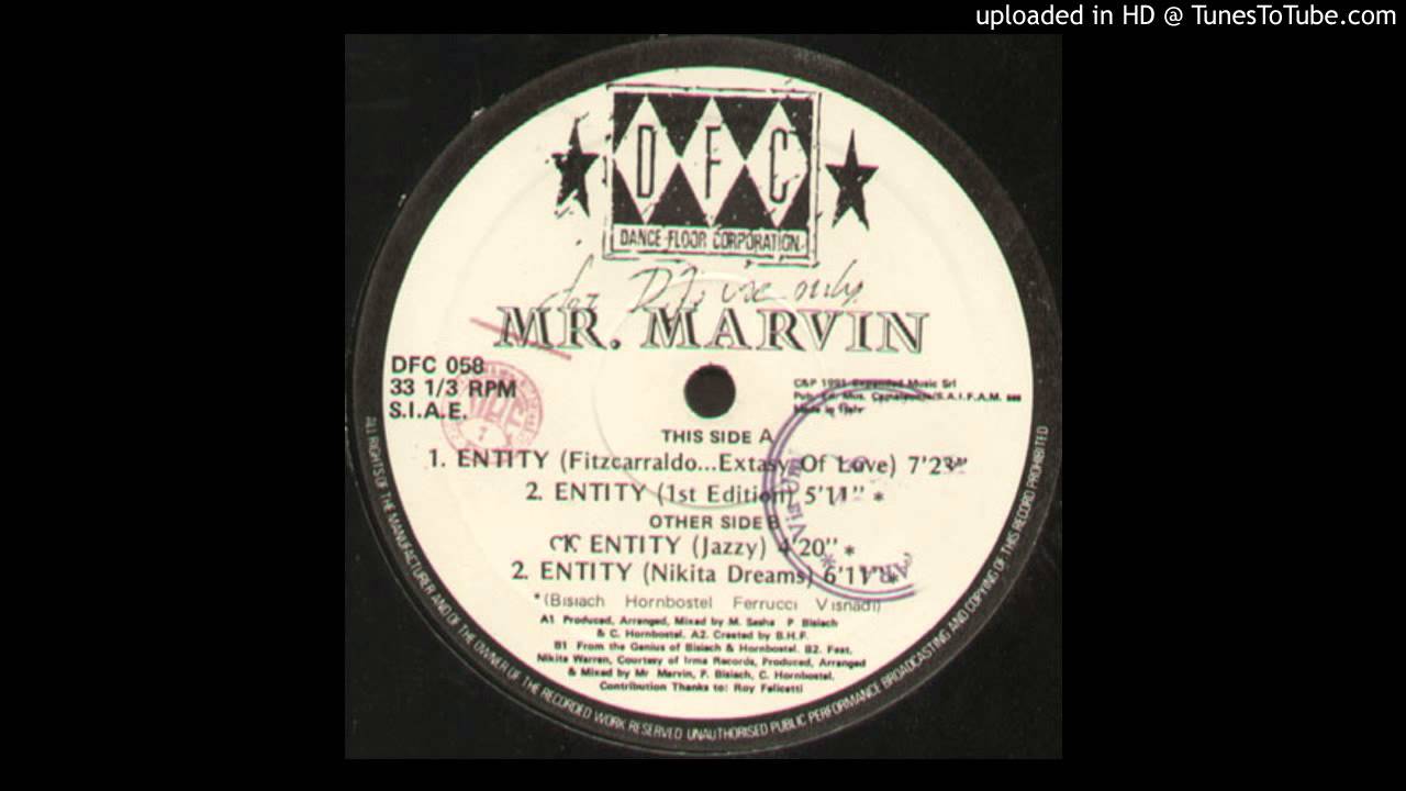 Watch Mr. Marvin -- Entity (Fitzcarraldo ... Extasy Of Love) on YouTube Watch Mr. Marvin -- Entity (Fitzcarraldo ... Extasy Of Love) on YouTube