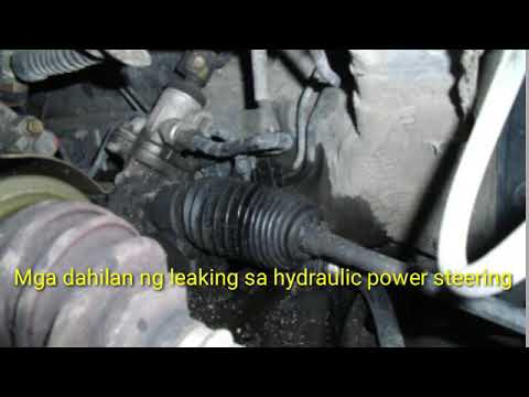 Video: Paano ka makakahanap ng isang power steering leak?