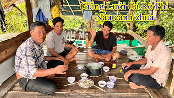 Giăng Lưới Cá Rô Phi Mùa Lũ | Cá Rô Phi Nấu Canh chua | Mùa Lũ Miền Tây | Góc Quê