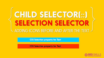 Selection CSS Selector Tutorial in Telugu - Advanced Selectors in CSS