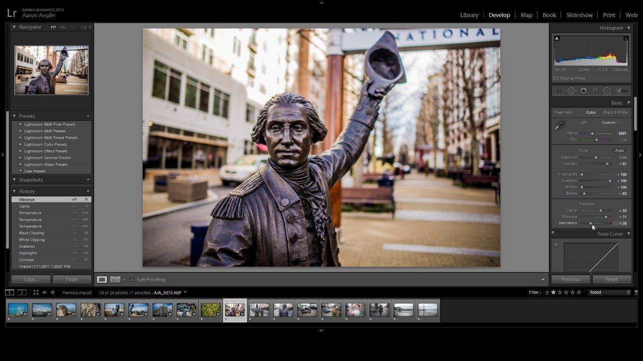 National Harbor: Lightroom Time Lapse