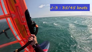 Defi Wind Training in up to 45 knots