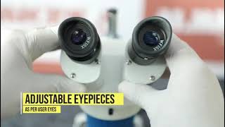 STEREO MICROSCOPE with Magnification 20x, 40x, DS-50  | #Microscope call at +91-9992611133