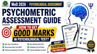 How to Get High Marks in MoD Psychological Test? | Complete Psychometric Guide 2026