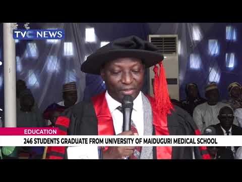 [WATCH] 246 Students Graduate From UNIMAID Medical School