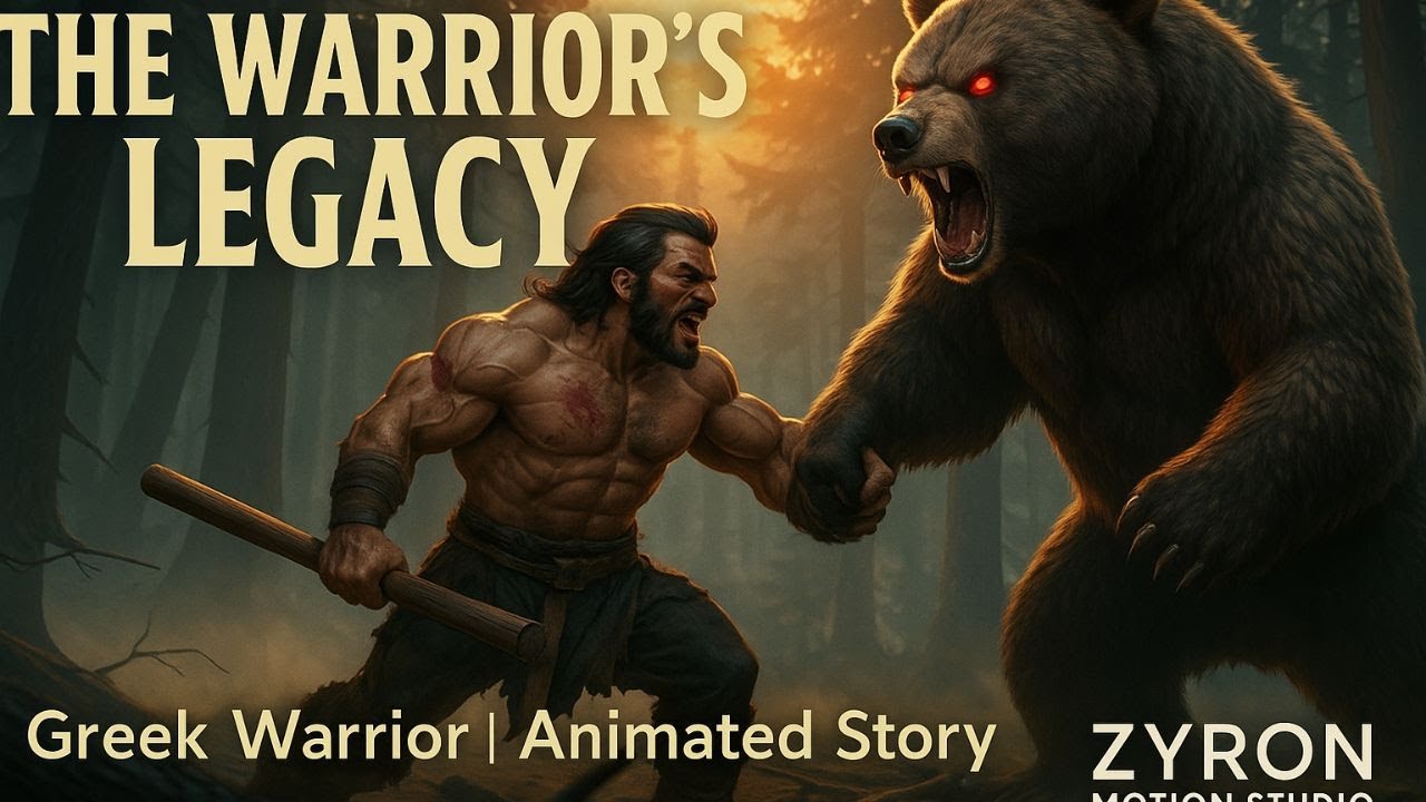 The Warrior's Legacy--Greek Warrior | Animated Story | Zyron Motion Studio