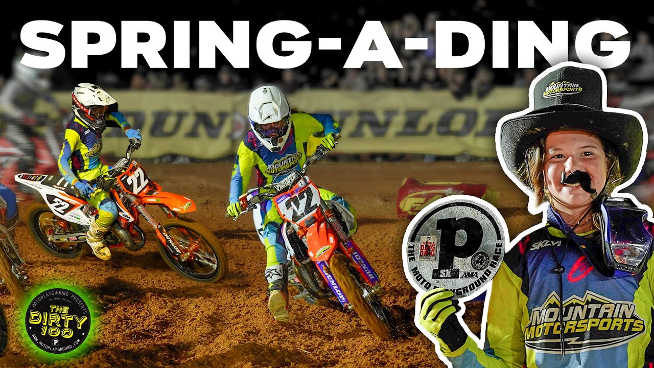 Racing Under The Lights!! | Spring-A-Ding Supercross