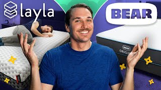 Layla vs Bear | Mattress Review & Comparison (UPDATED)