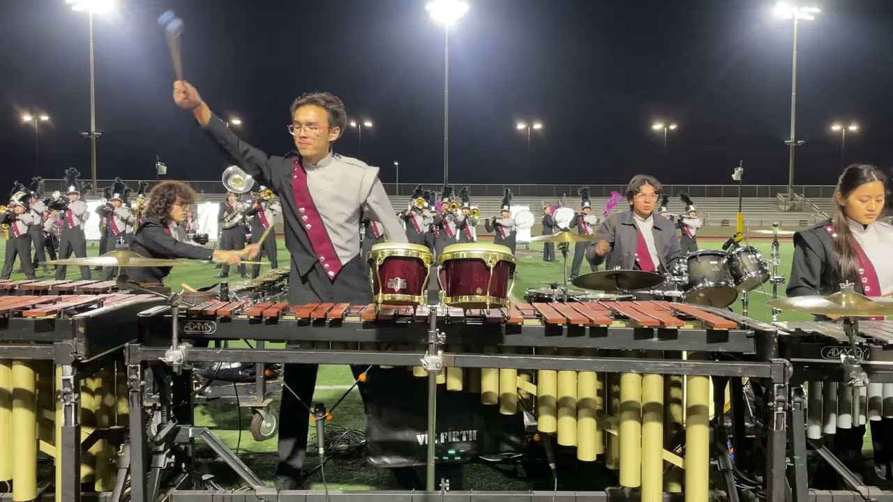 Torrance HS Fall 2025 'The Heist' - Center Marimba Front Cam