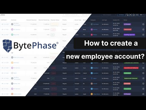 BytePhase CRM Staff Setup MADE EASY In Just Minutes
