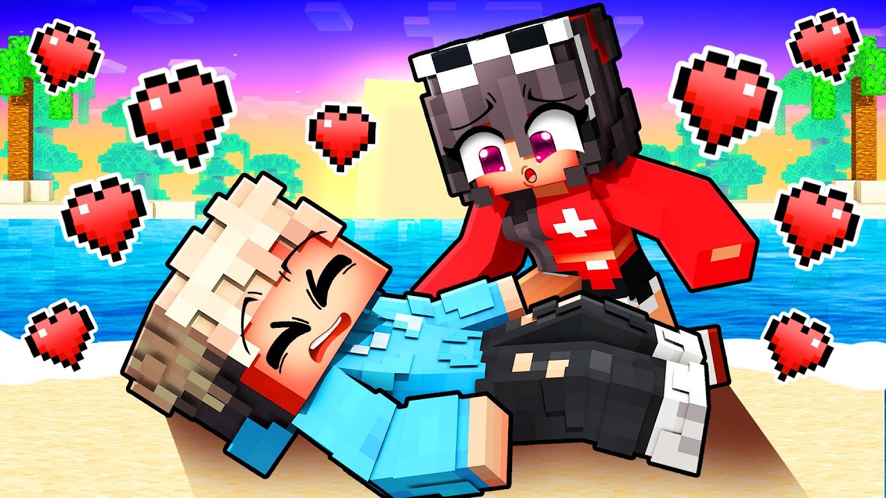 Die BADEMEISTERIN hat einen CRUSH auf MICH in Minecraft!