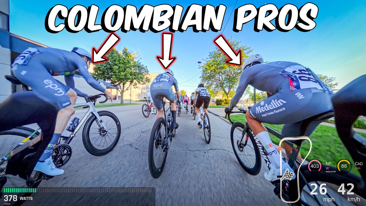 When Colombian Pros Enter a Local Race (Team Medellín)