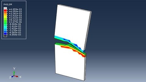 XFEM crack growth using abaqus  3D simulation