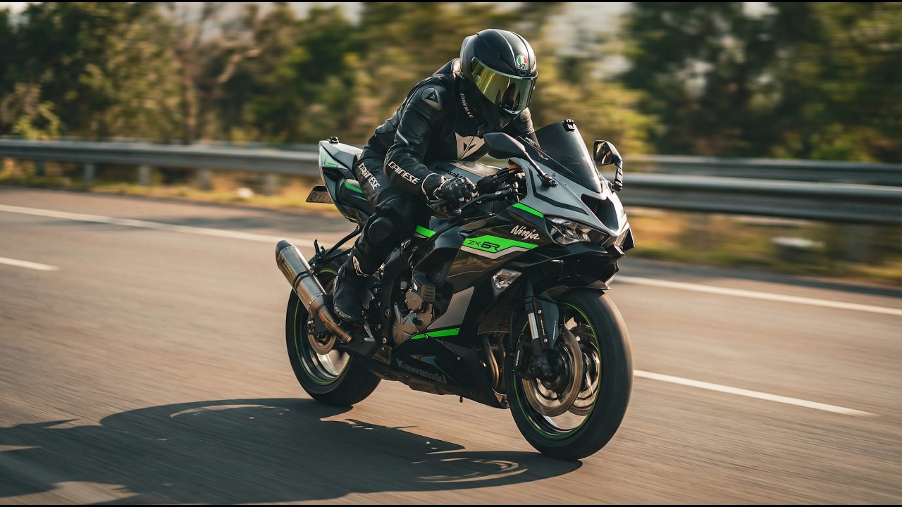 Kawasaki Zx6R Screaming | RAW EXHAUST SOUND - YouTube