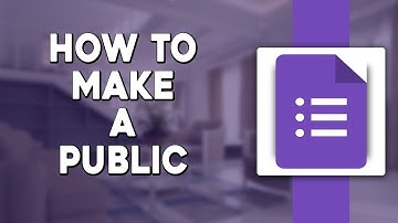 How To Make a Google Form Public (Quick & Easy)