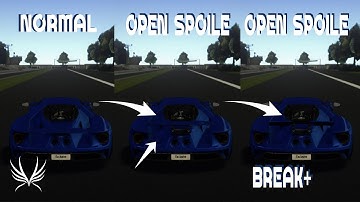 MTA Script l Ford GT Spoiler Opens (REAL)