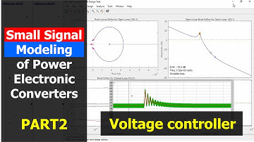Small Signal Modeling of Power Electronic Converters: Voltage Controller