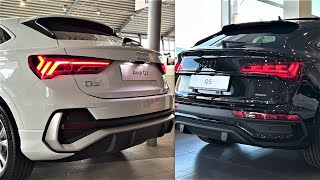 New Audi Q3 Sportback 2023 vs New Audi Q5 Sportback 2023 - STARTUP and Revs comparison