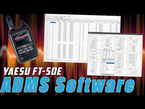 Yaesu FT-5DE ? Programmierung mit der ADMS Software