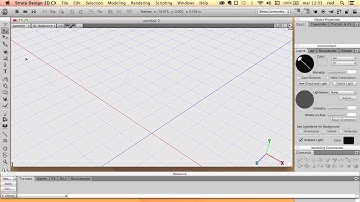 Getting to know the Modeling Window in Strata Design 3D CX