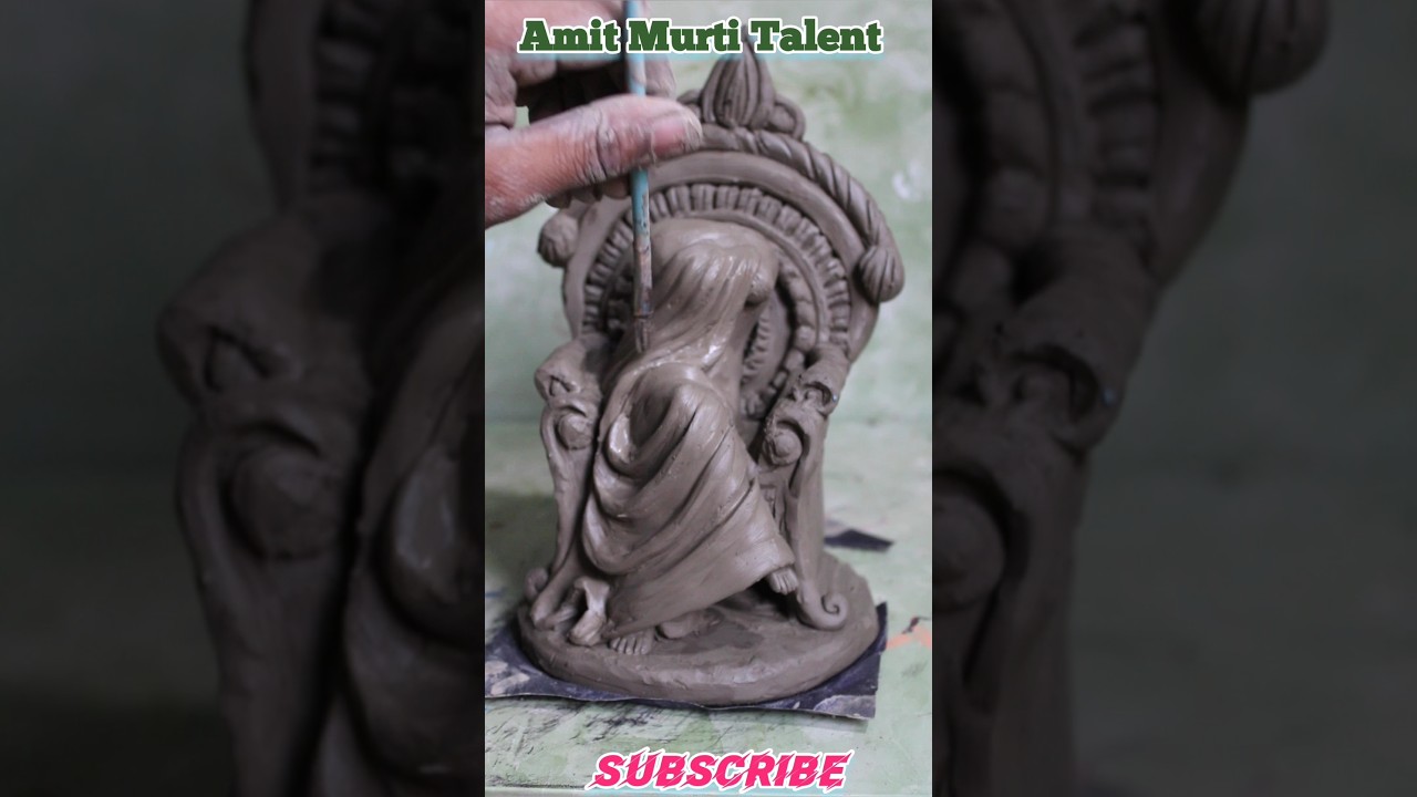 Apna Multi Talent | Murti kaise banaen | Saraswati murti making | clay arts 