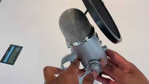Blue Yeti - Pop filter Add on