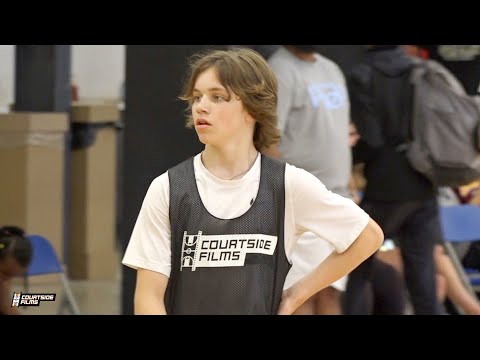 2025 PG Machaon Savedra is GOATED!! "Baby Pistol Pete" TAKES OVER at the Courtside June Camp!!