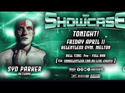 Syd Parker RETURNS to Mayhem Pro vs Matty Pearce - YouTube