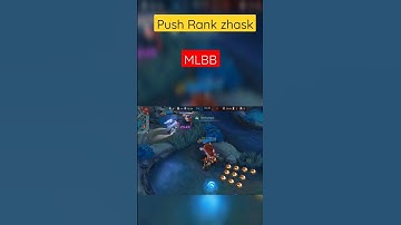 Push Rank hero Zhask MPV, 20 kill mantapp #mobilelegend #mlbb #zhask #shorts
