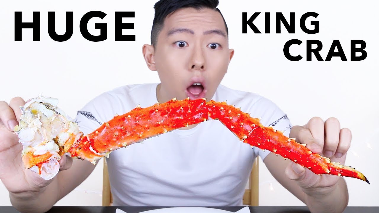 ⚠️ 🦀 ALASKAN KING CRAB LEGS MUKBANG | Seafood Boil + Eating Show | Lip Smacking & Messy Eating