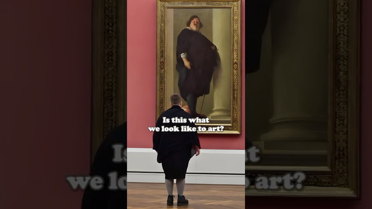 What we look like to art. 🤣 Artist: Stefan Draschan #arthistory #artist #photography