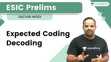 ESIC Prelims - Expected Coding Decoding | Sachin Modi | The Bankers