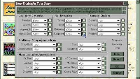Dramatica Pro 4 - The Story Engine, Part 1