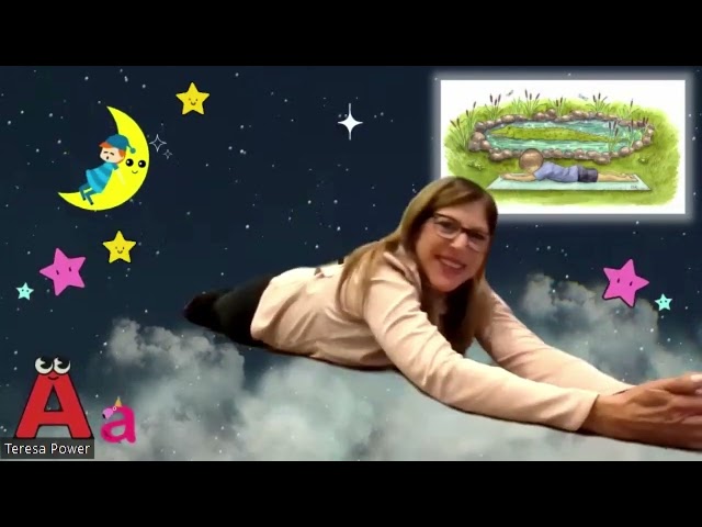 Bedtime Yoga: Alligator Pose with Teresa Power from the ABCs of Yoga for Kids