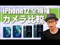 iPhone12シリーズのカメラ性能を比較してみた！