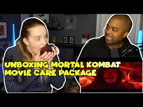 Unboxing Mortal Kombat Movie Care Package and Behind the Scenes Trailer (Jane and JV Reaction 🔥)