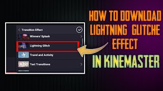 HOW TO DOWNLOAD LIGHTNING GLITCHE EFFECT || &ROPHIX YT screenshot 3