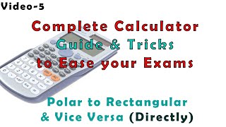 Complex number conversion using basic features of Calculator
