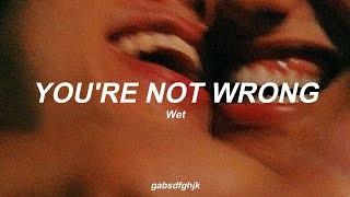 You're Not Wrong (Piano Version) by Wet // Sub. Español