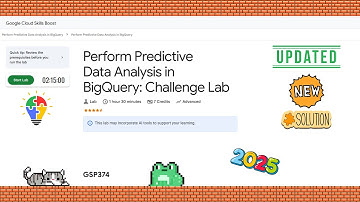 Perform Predictive Data Analysis in BigQuery: Challenge Lab #GSP374 #GCAF #qwiklabs #arcade 2025 ☁️🚀