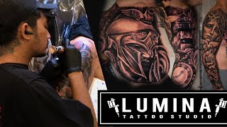 FULL SLEEVE UNTIL CHEST TATTOO! | FULL VIDEO!