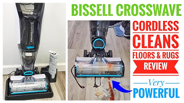 BISSELL CrossWave Cordless Wet-Dry Vacuum 2554a Review